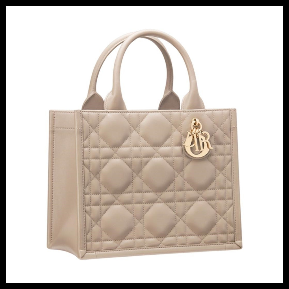 【Dior】Small Book Tote Powder Beige