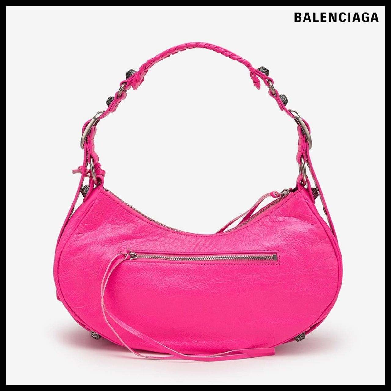 【BALENCIAGA】Le Cagole Small Shoulder Bag in Fluorescent
