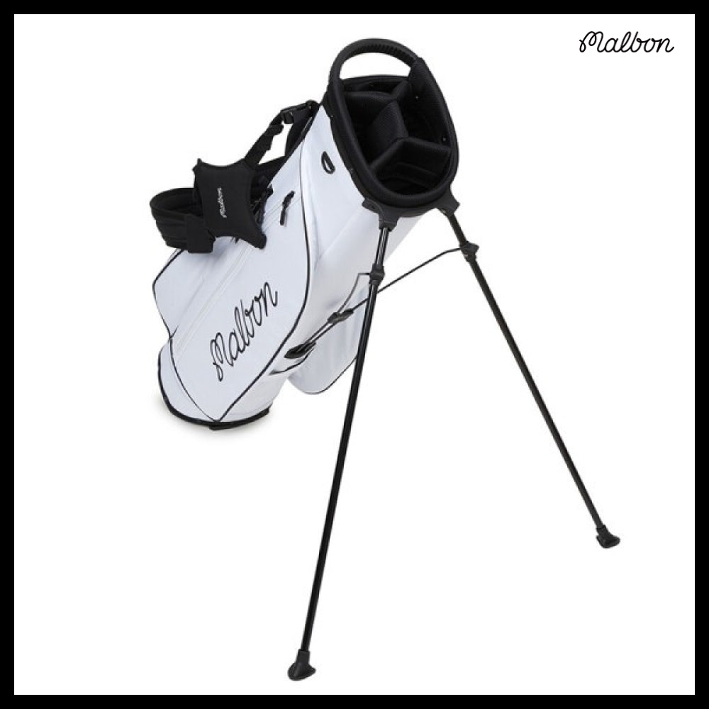 【Malbon Golf】Caddie Bag White