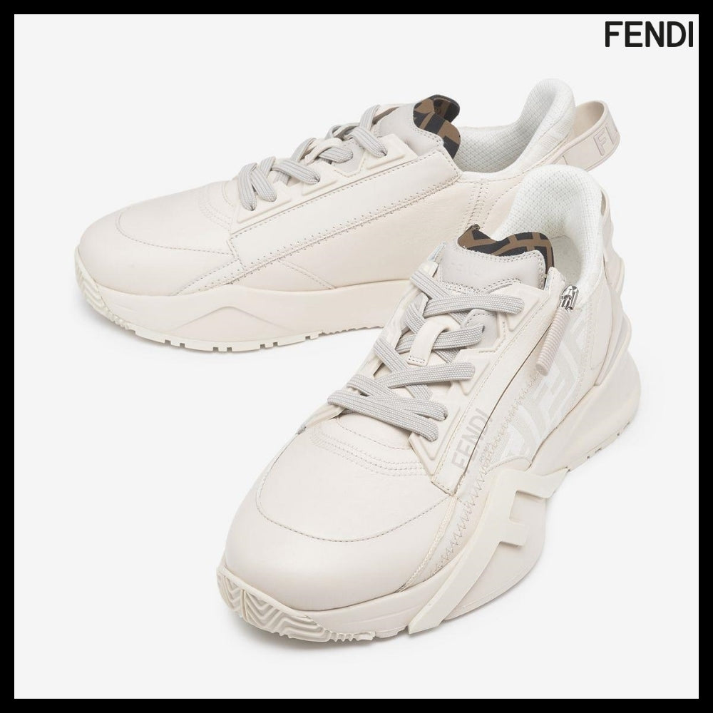 【FENDI】Fendi Flow Sneakers White