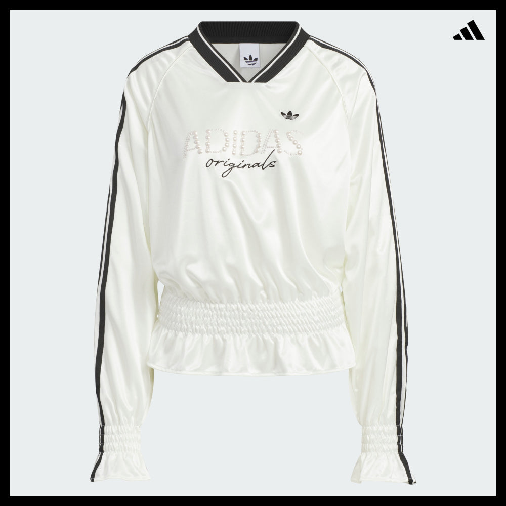 【ADIDAS】Smock Jersey Long Sleeve T-Shirt