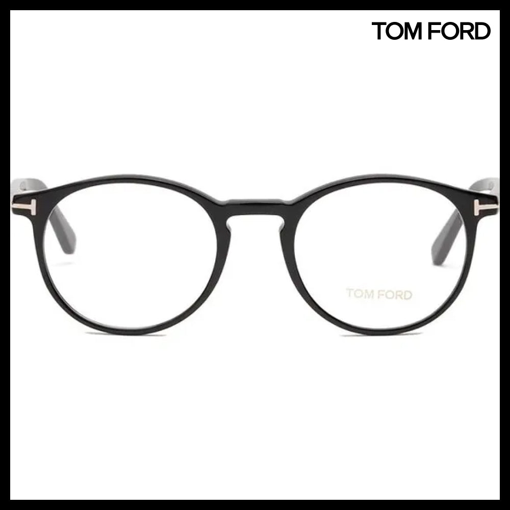 【TOM FORD】Round Horn-Rimmed Eyeglasses Fashion