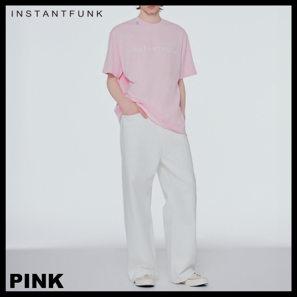 【INSTANTFUNK】VINTAGE LOGO T-SHIRTS 4COLOR
