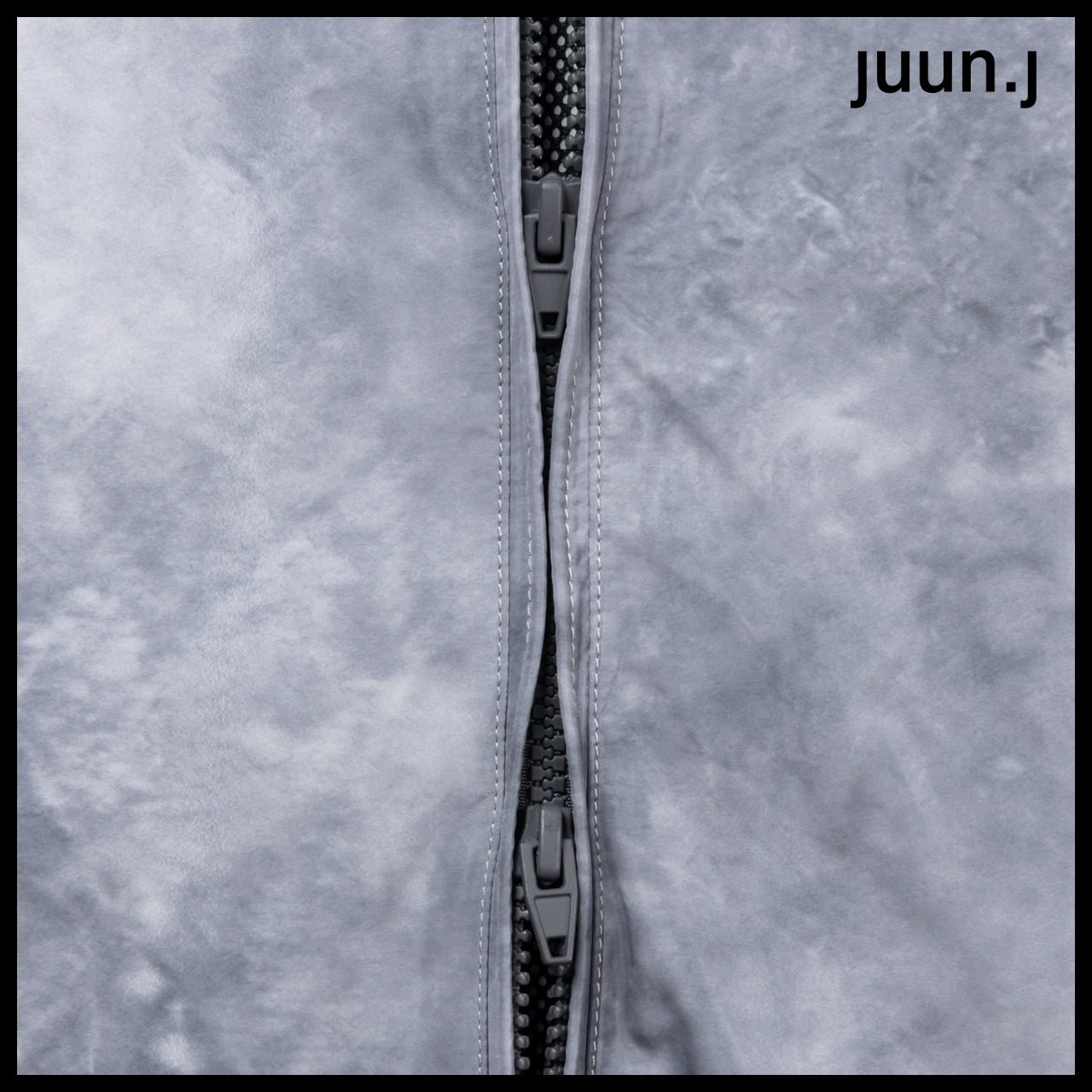 【JUUN.J】Dye Print Hood Jumper Gray