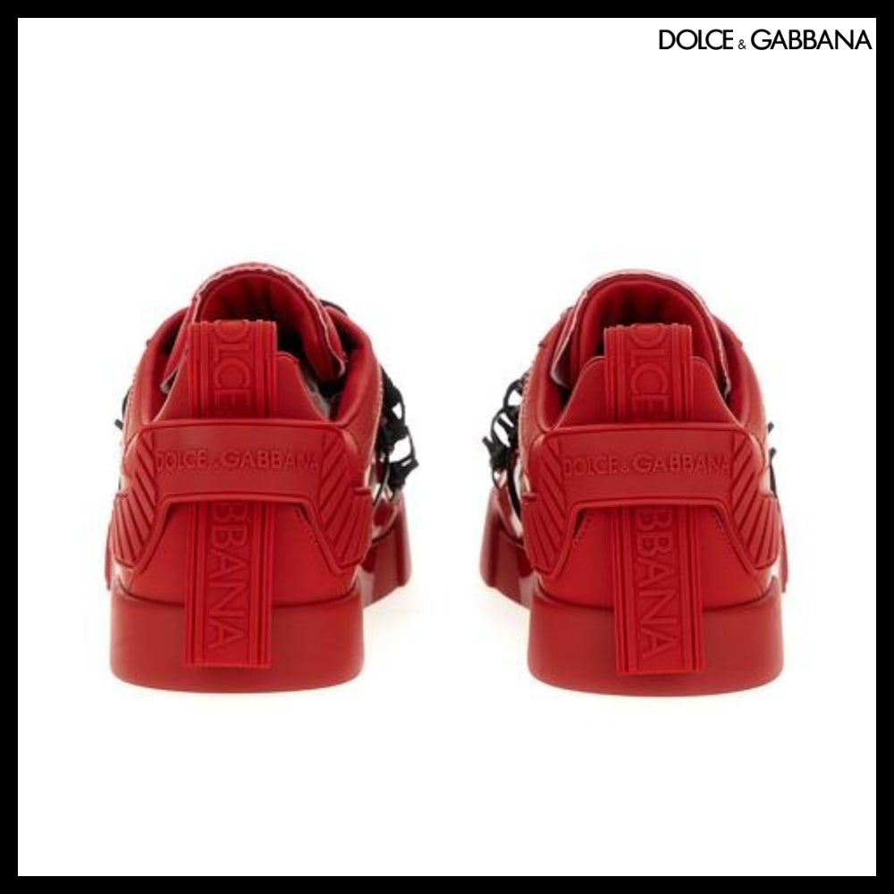 【Dolce&Gabbana】PORTOFINO SNEAKERS CALFSKIN PATENT