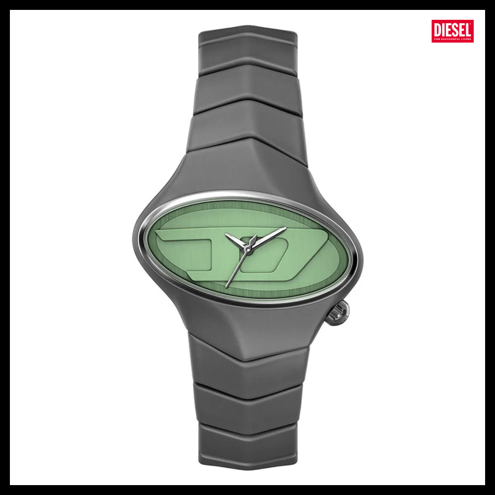 【DIESEL】Stinger Oval Men’s Metal Watch
