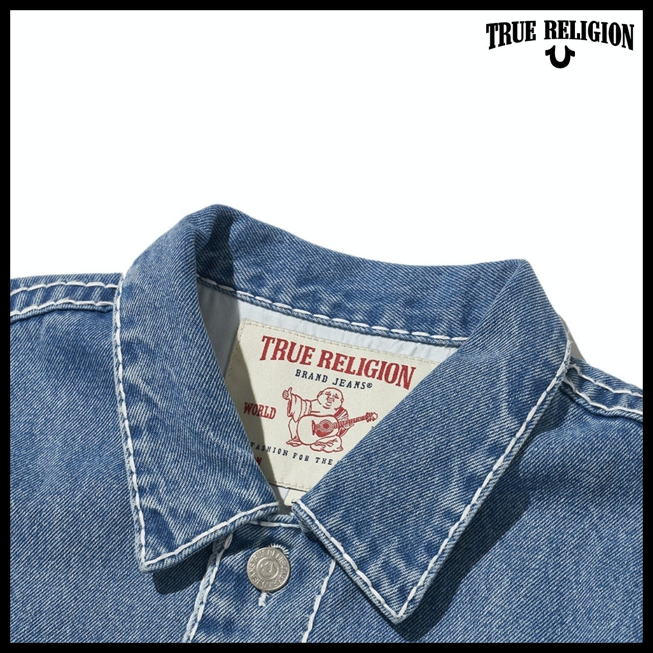 【TRUE RELIGION】Scar Washed Jacket 2Colors