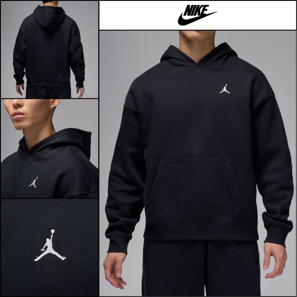 【NIKE】JORDAN Brooklyn Fleece Oversized Pullover Hoodie