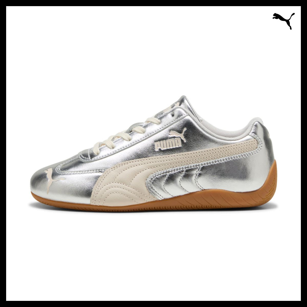 【PUMA】Speedcat Silver Womens Alpine Snow Sneakers