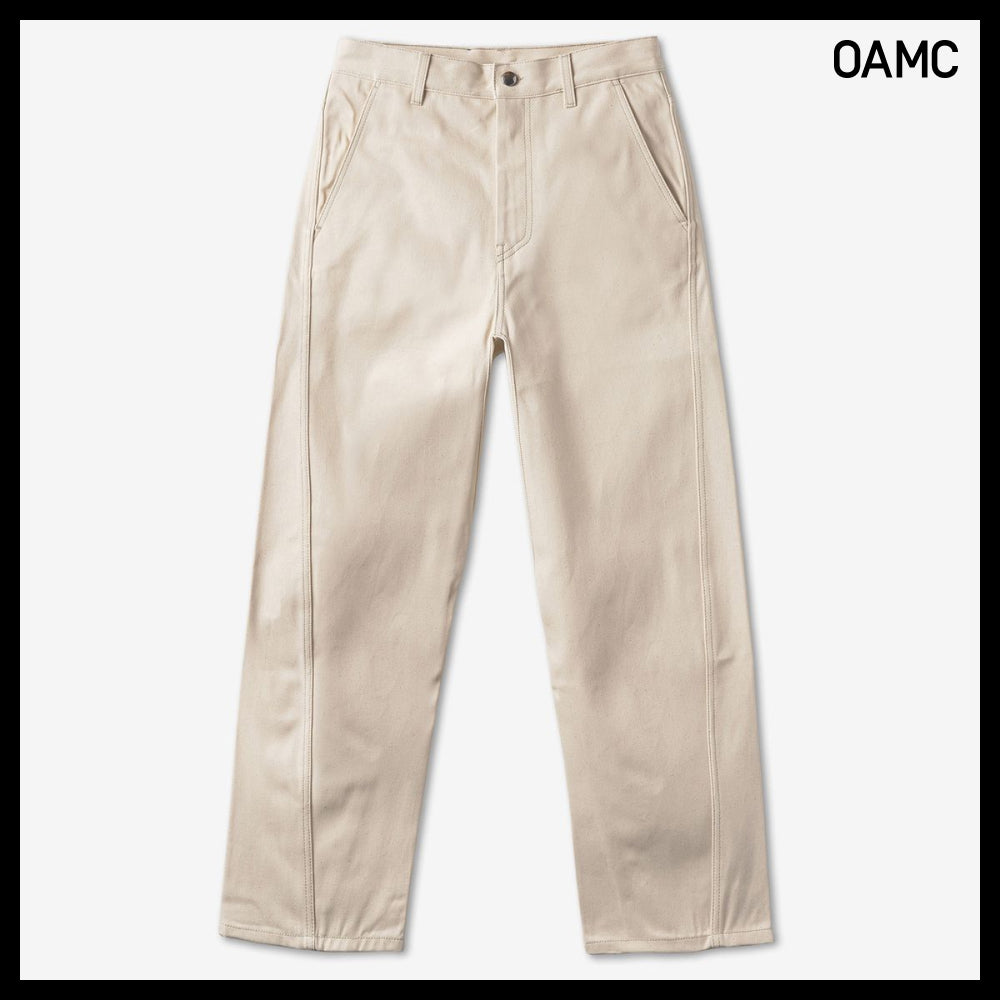 ◆OAMC◆ ストレート コルテス パンツ ナチュラルホワイト 人気