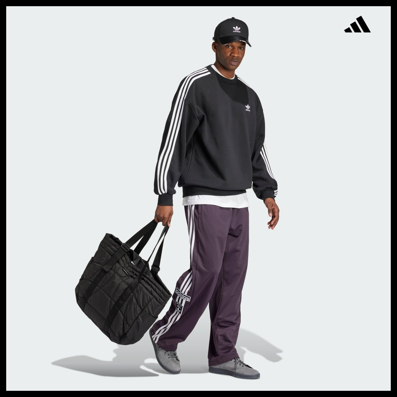 【ADIDAS】Adicolor Oversized Crew Sweatshirt