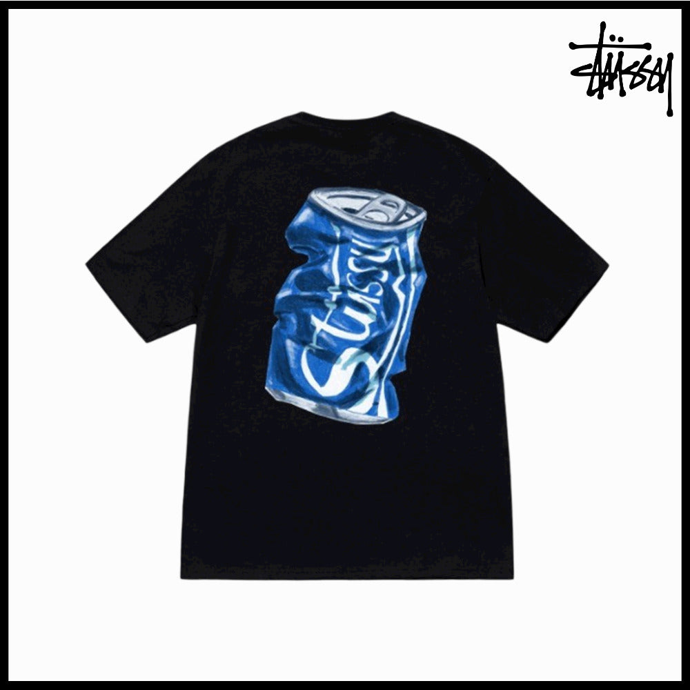 【STUSSY】Soda Can T-Shirt Black