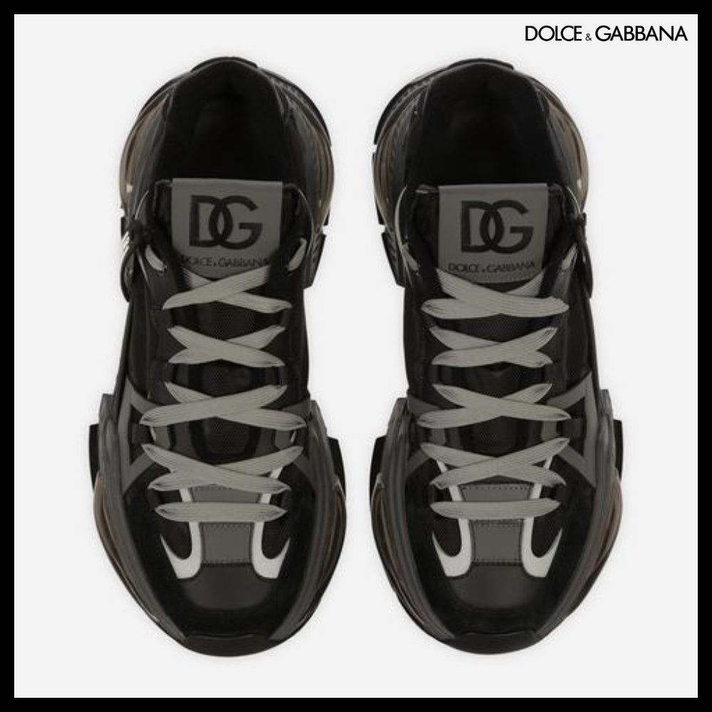 【Dolce & Gabbana】MIXED-MATERIAL AIRMASTER SNEAKERS 969