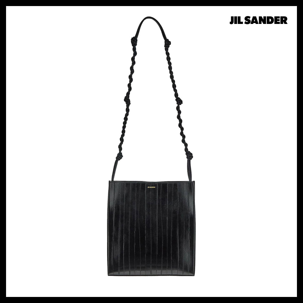 【JIL SANDER】Napa Shoulder Bag in Black