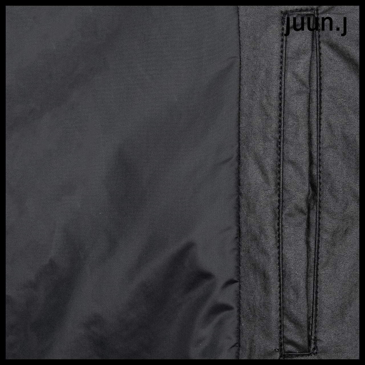 【JUUN.J】CORE Archive Football Varsity Jumper Black