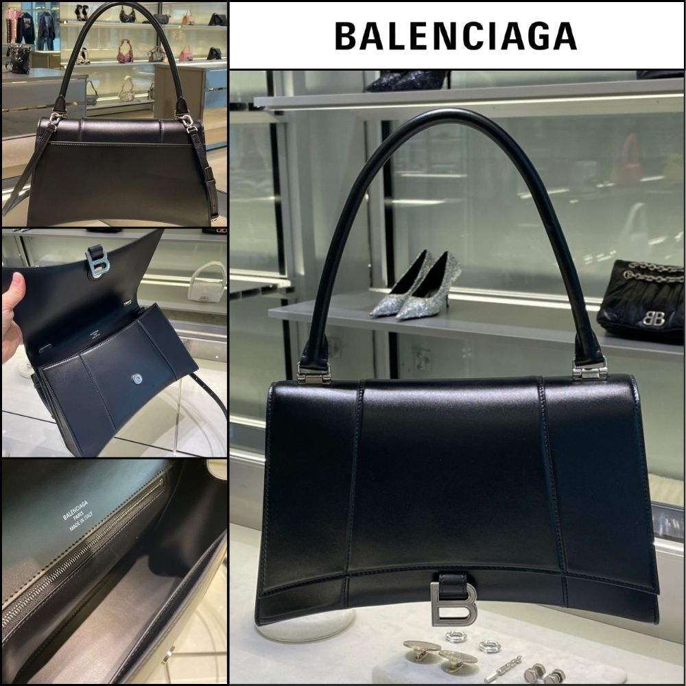 ★Balenciaga アウトレット セール ★Hourglass Hinge Handbag