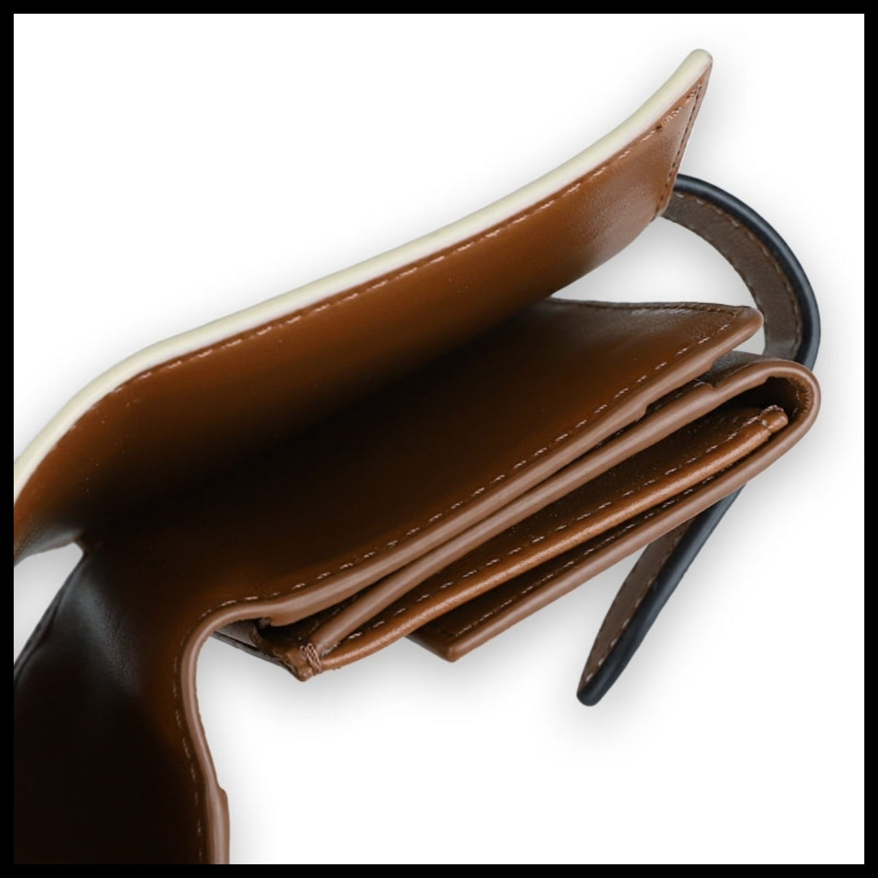 【CELINE】 Women Triomphe Canvas Small Strap Wallet
