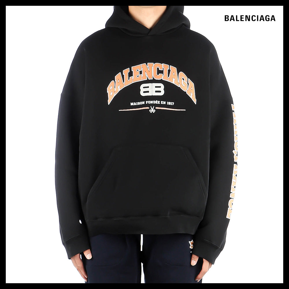 【BALENCIAGA】Maison Balenciaga Hoodie Wide Fit