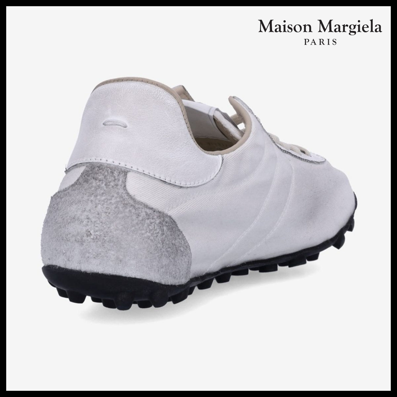 【Maison Margiela】Sprinter Low Top Sneakers White Birch