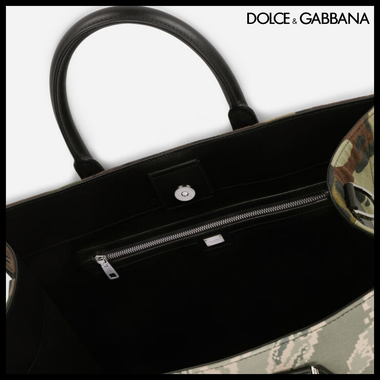 【アウトレット 正規品】Dolce & Gabbana - Camo Logo Print