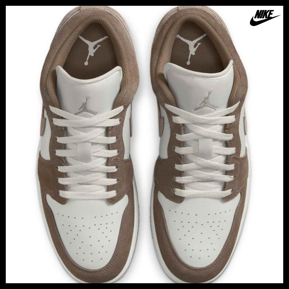 【Nike】AIR JORDAN 1 LOW OLIVE GRAY SUMMIT WHITE PALE IVORY