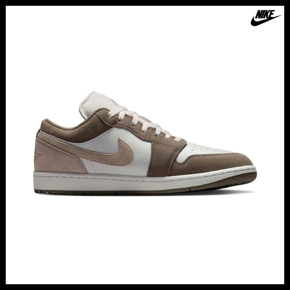 【Nike】AIR JORDAN 1 LOW OLIVE GRAY SUMMIT WHITE PALE IVORY