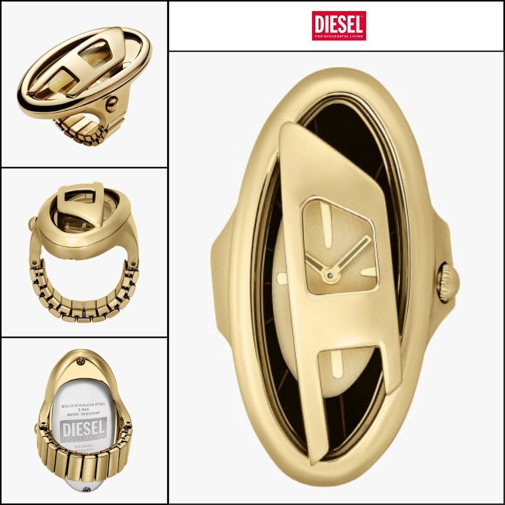 【DIESEL】DZ5626 Ring Watch Unisex Ring Watch