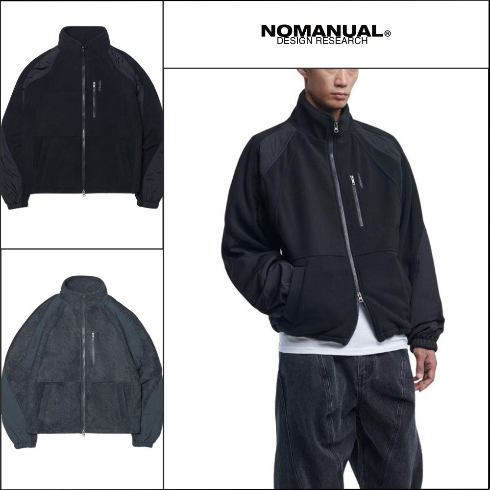 【NOMANUAL】T.S FLEECE JACKET 2 Colors