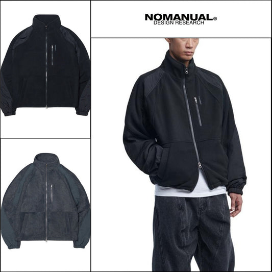 【NOMANUAL】T.S FLEECE JACKET 2 Colors