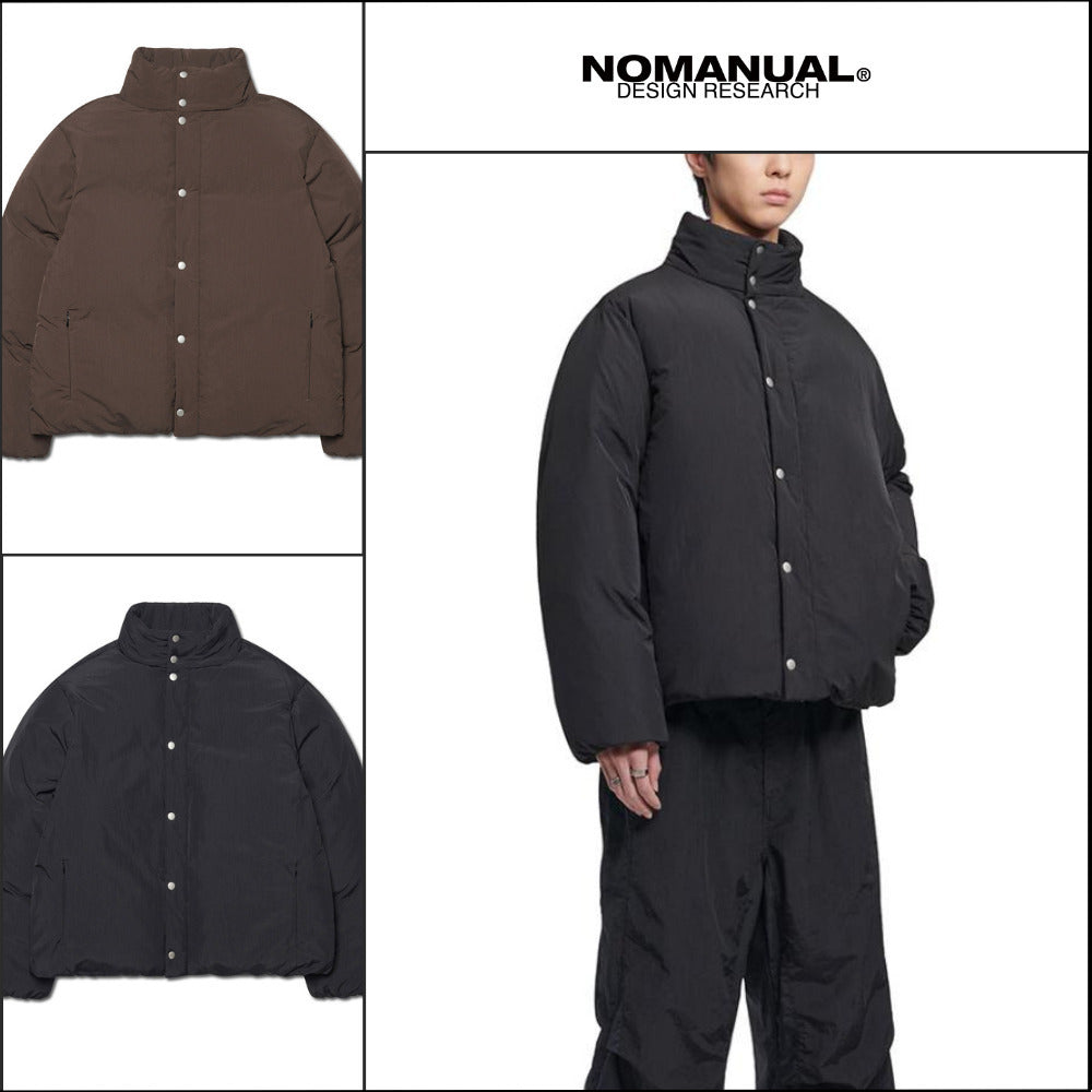 【NOMANUAL】PLAIN DUCK DOWN JACKET 2 Colors