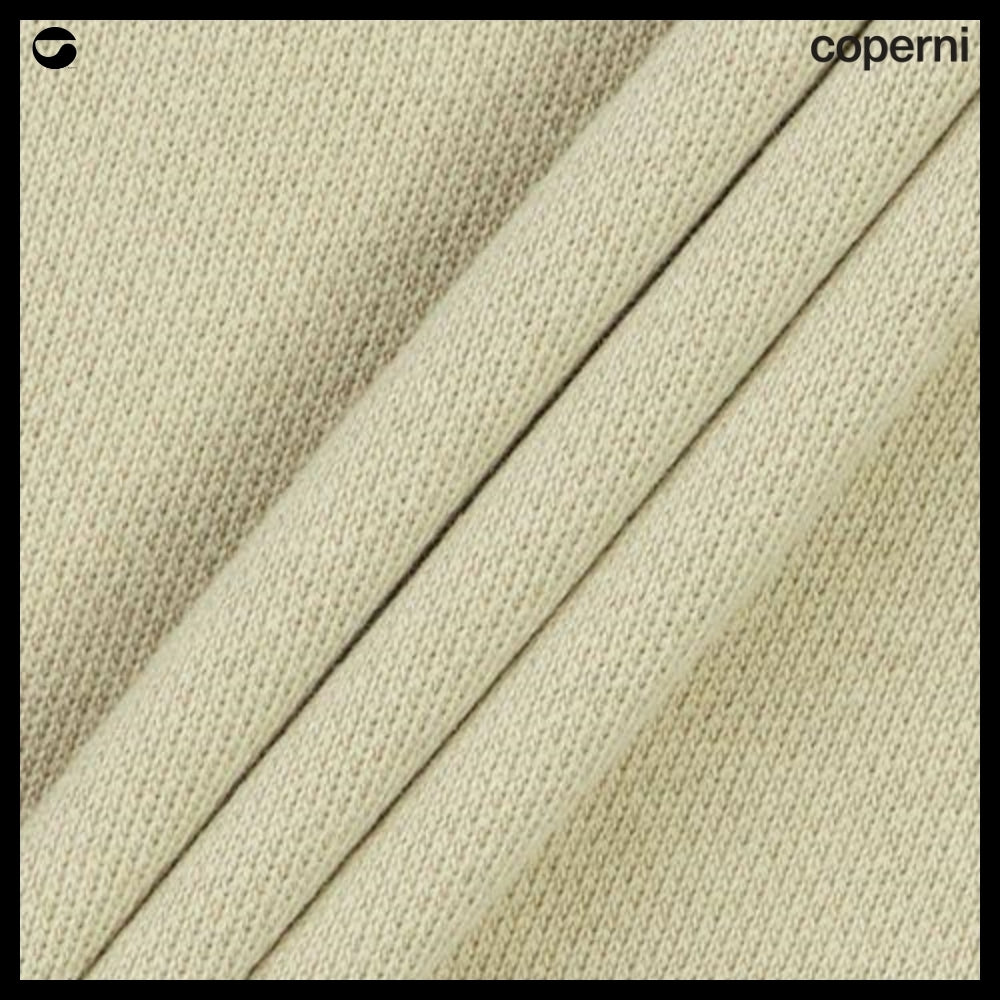 【Coperni】Horn Hoodie Beige Yellow Print