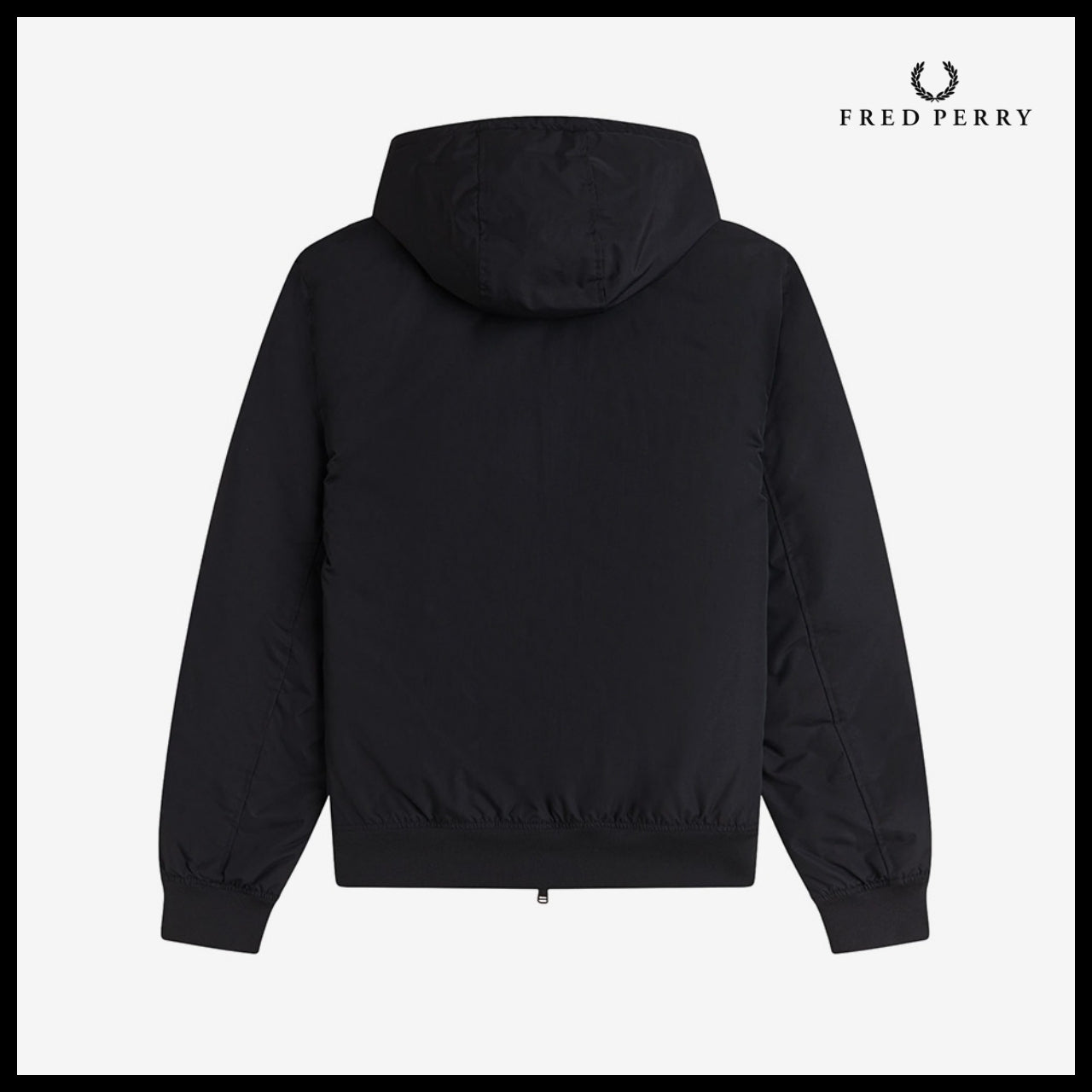 【FRED PERRY】Hooded Branded Jacket 2 Colors
