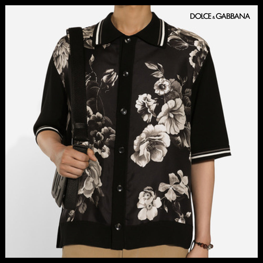 ★Dolce&Gabbanaアウトレットセール★Shirt with Floral Print