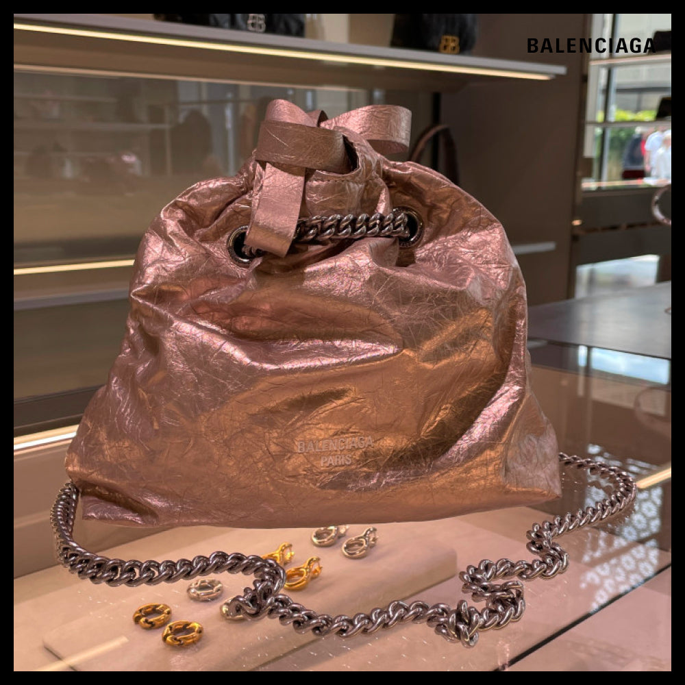 ★BALENCIAGAアウトレット セール★ Metallic Vintage BucketBag