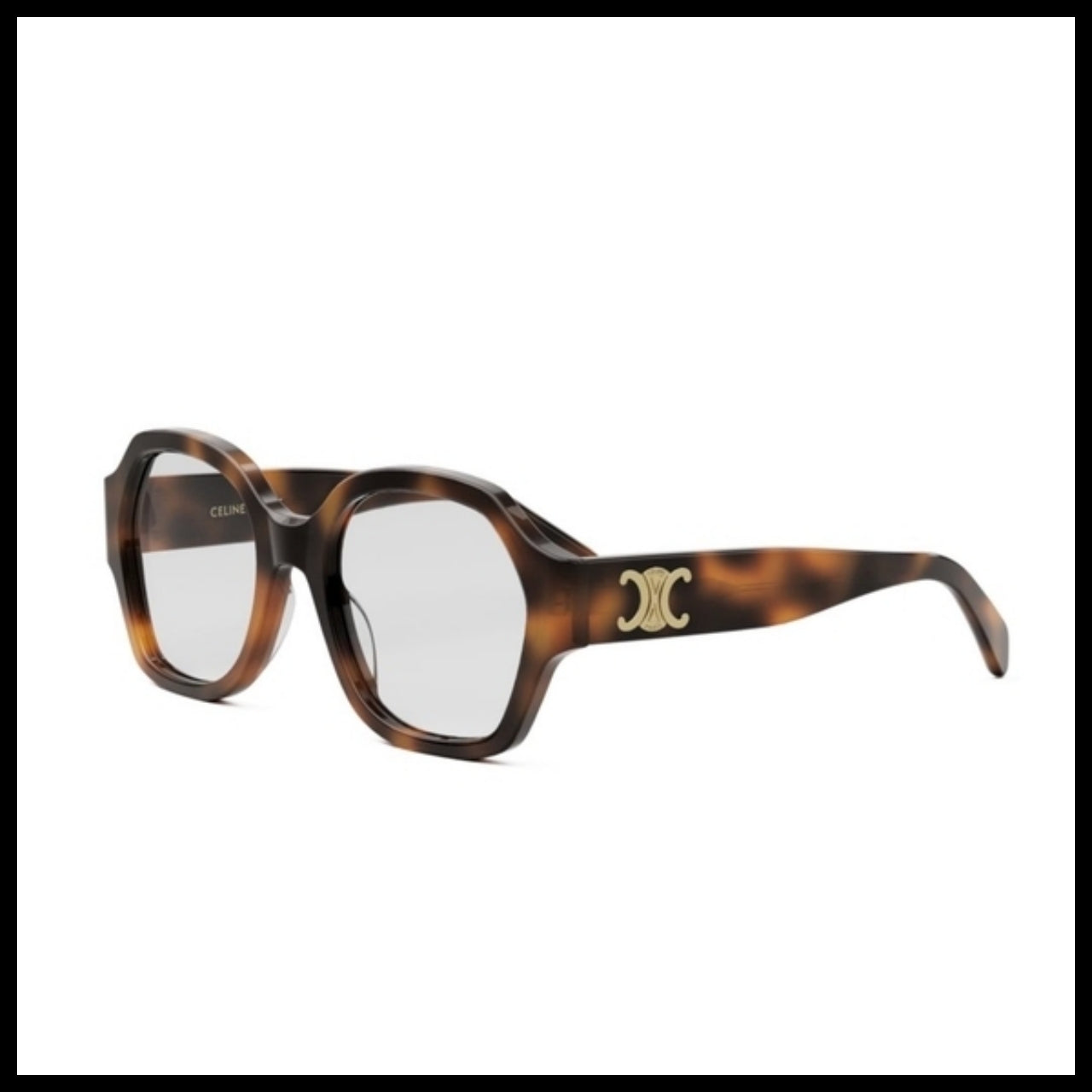 【CELINE】Brown Glasses 053