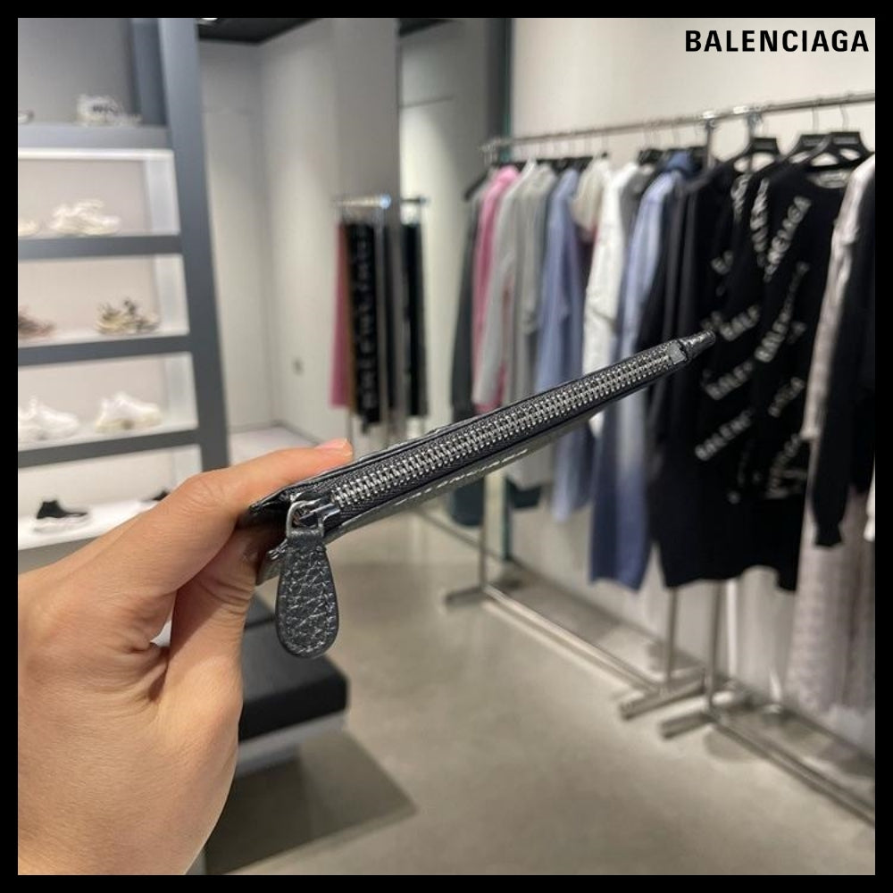 【BALENCIAGA】Cash Large Long Coin and Card Holder