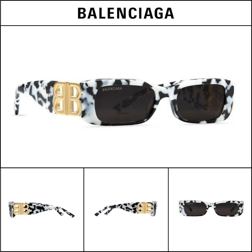 ★BALENCIAGAアウトレットセール★RDynasty Rectangle Sunglasse