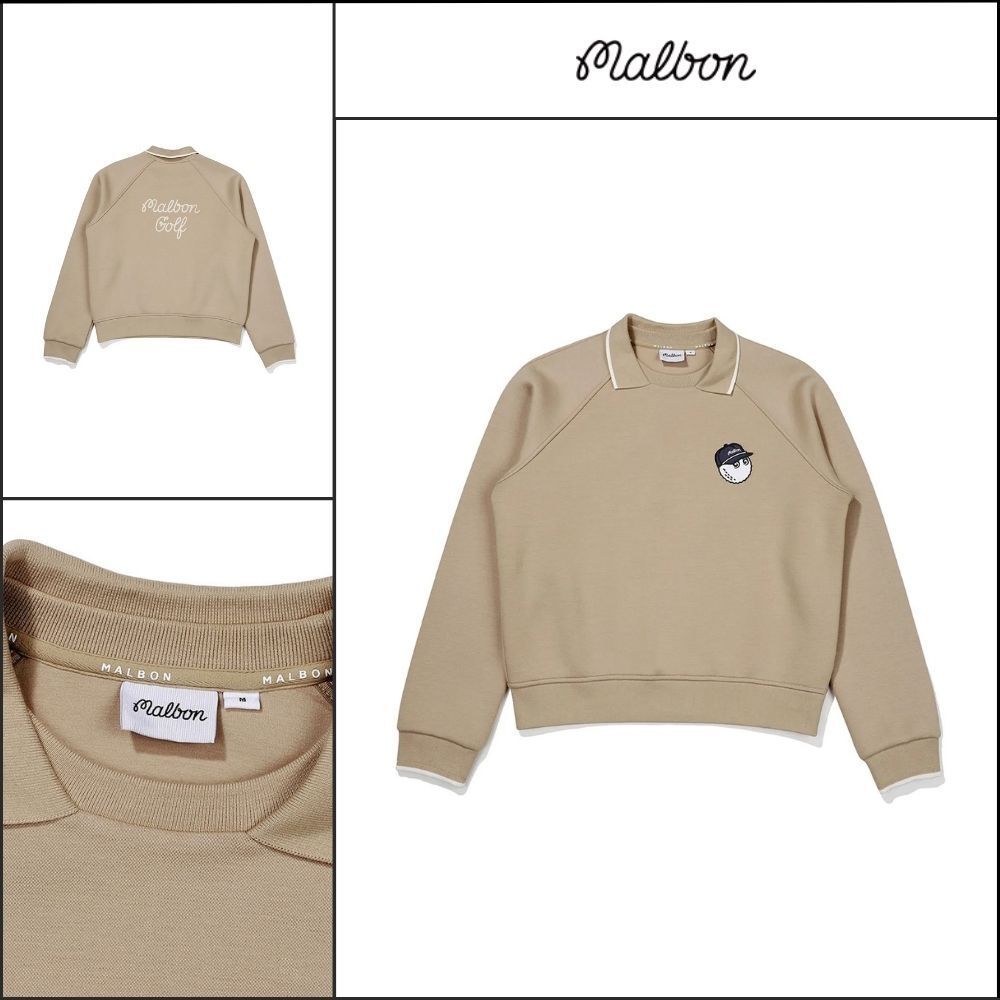 【Malbon Golf】Bucket Air-Pad Double-Layered Sweatshirt