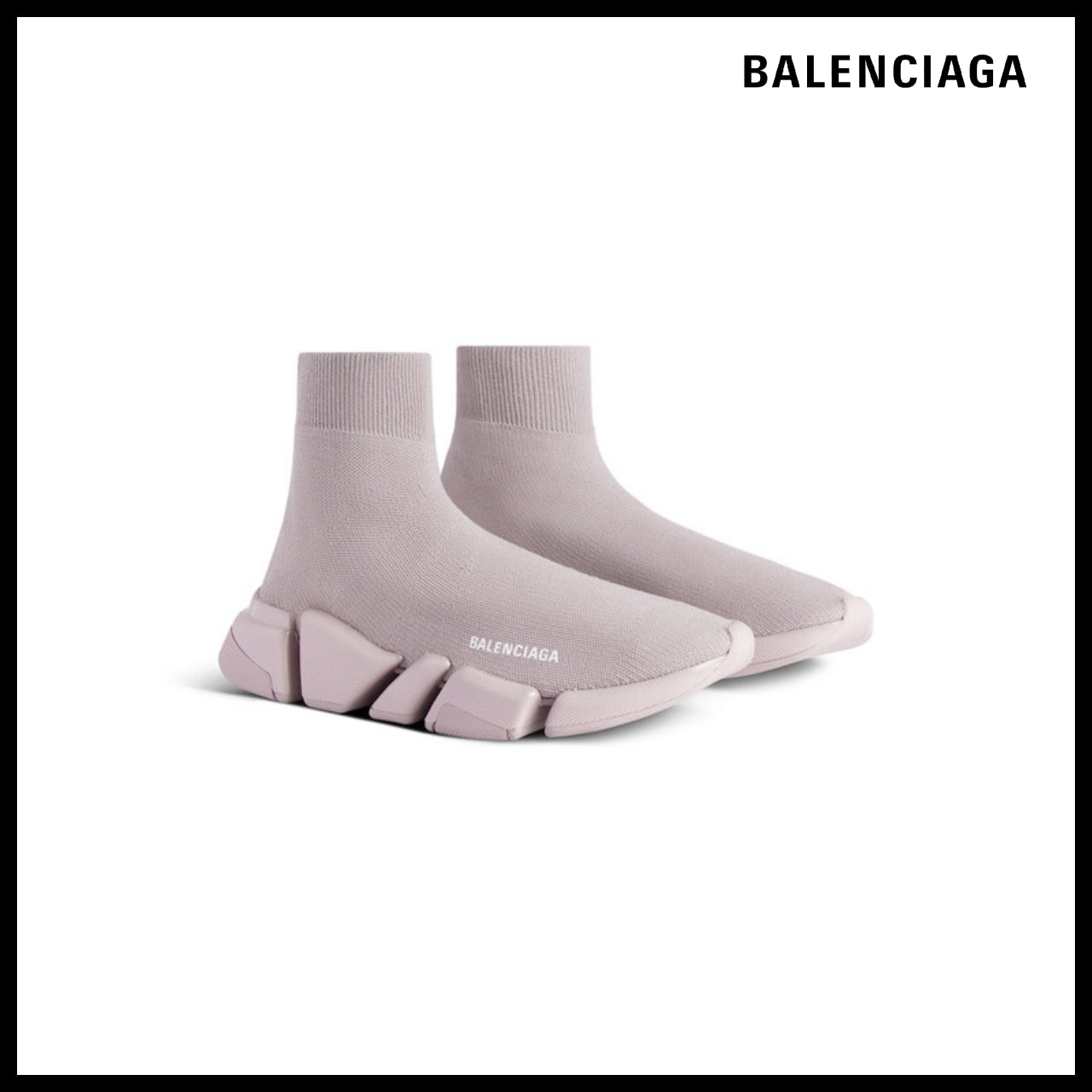 【BALENCIAGA】Women’s Speed 2.0 Recycled Knit Sneaker