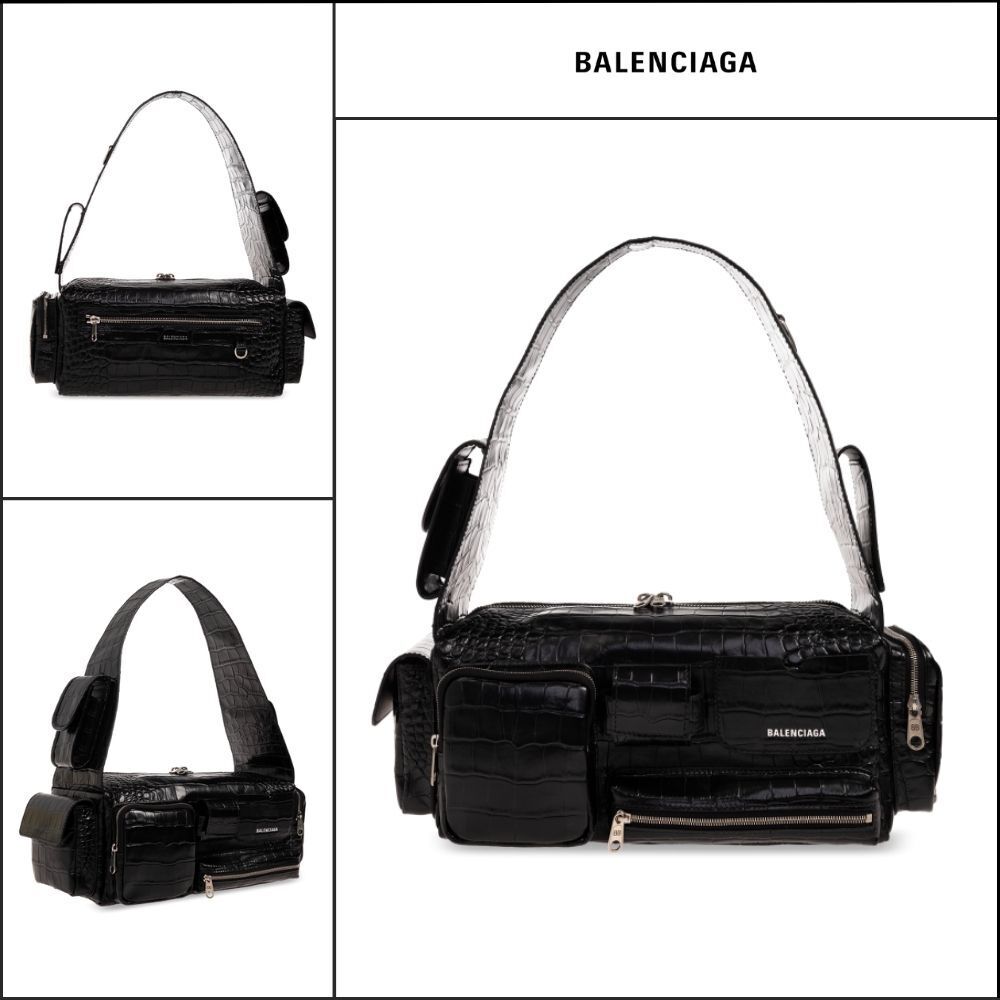 【BALENCIAGA】Superbusy Small Shoulder Bag Black