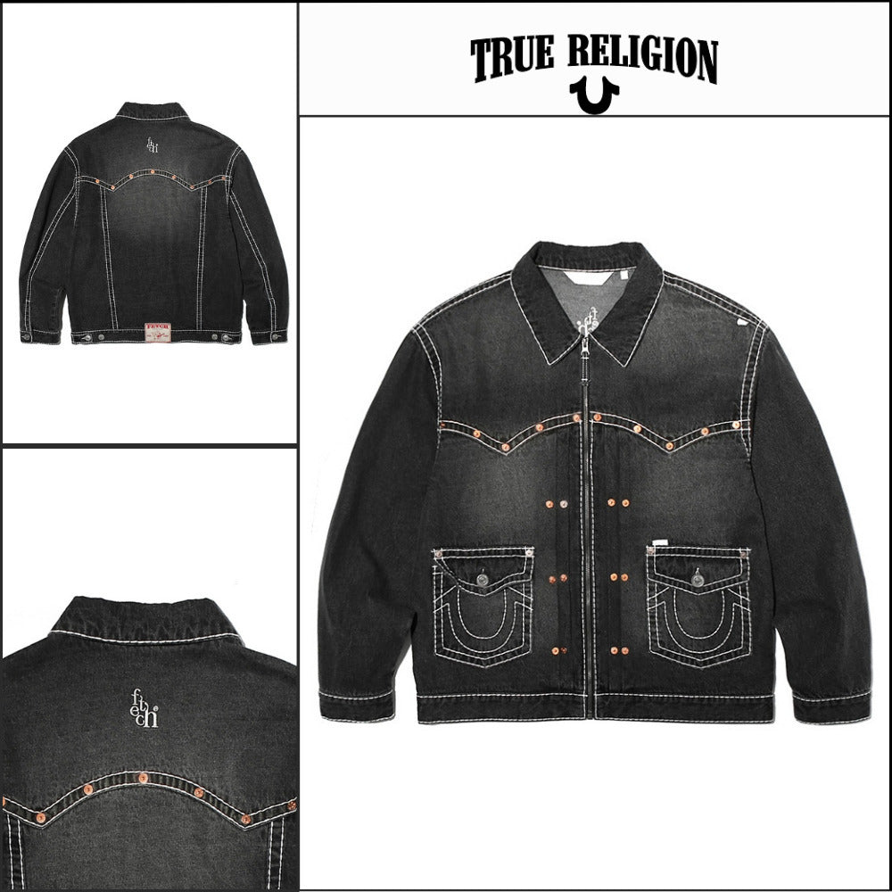【TRUE RELIGION x FETCH】DENIM JACKET 2Colors