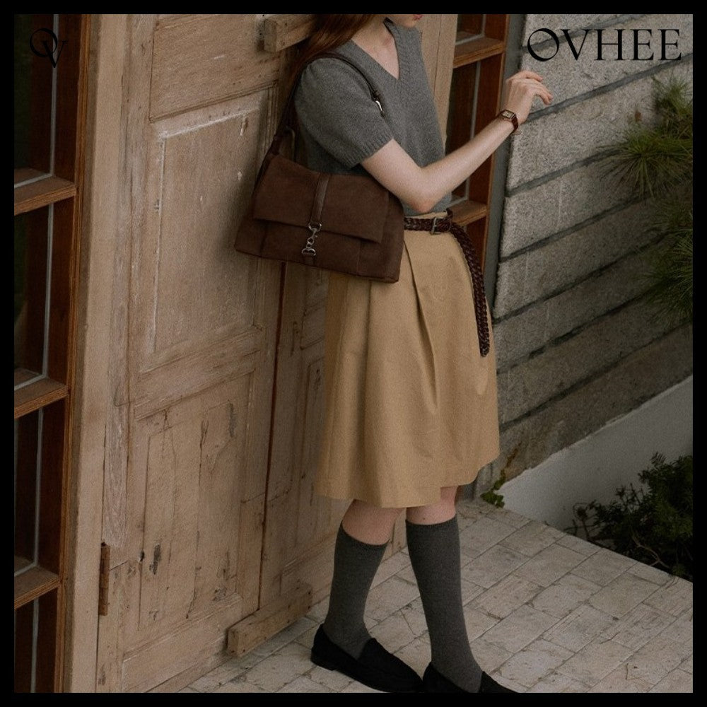 【OVHEE】 CHLOE SUEDE BAG COCOA スエードバック