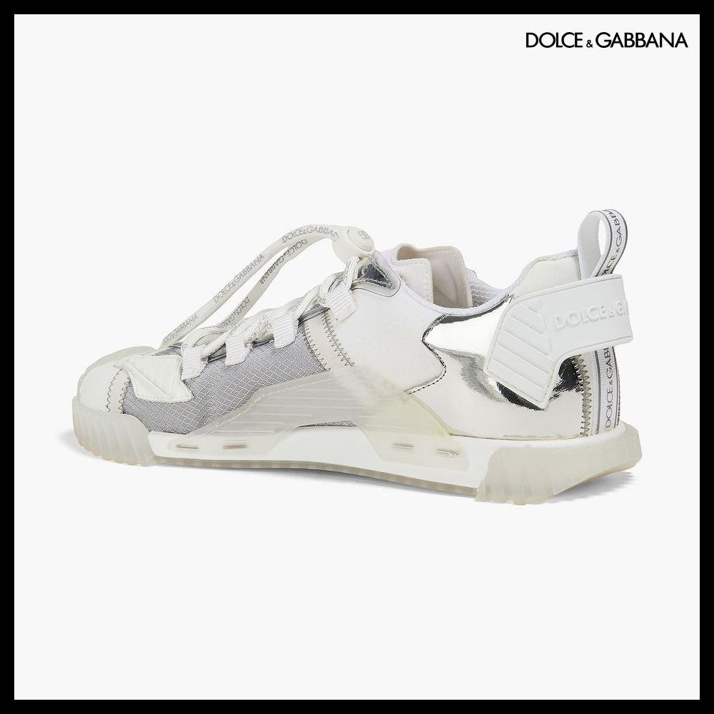 【正規品】Dolce & Gabbana ミラーレザー スニーカー 限定