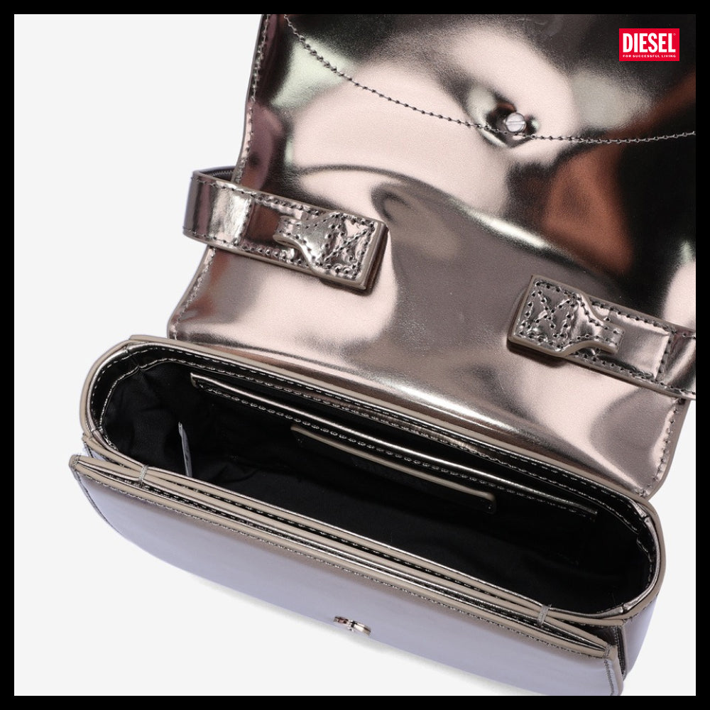 【DIESEL】1DR Shoulder Bag - Gold