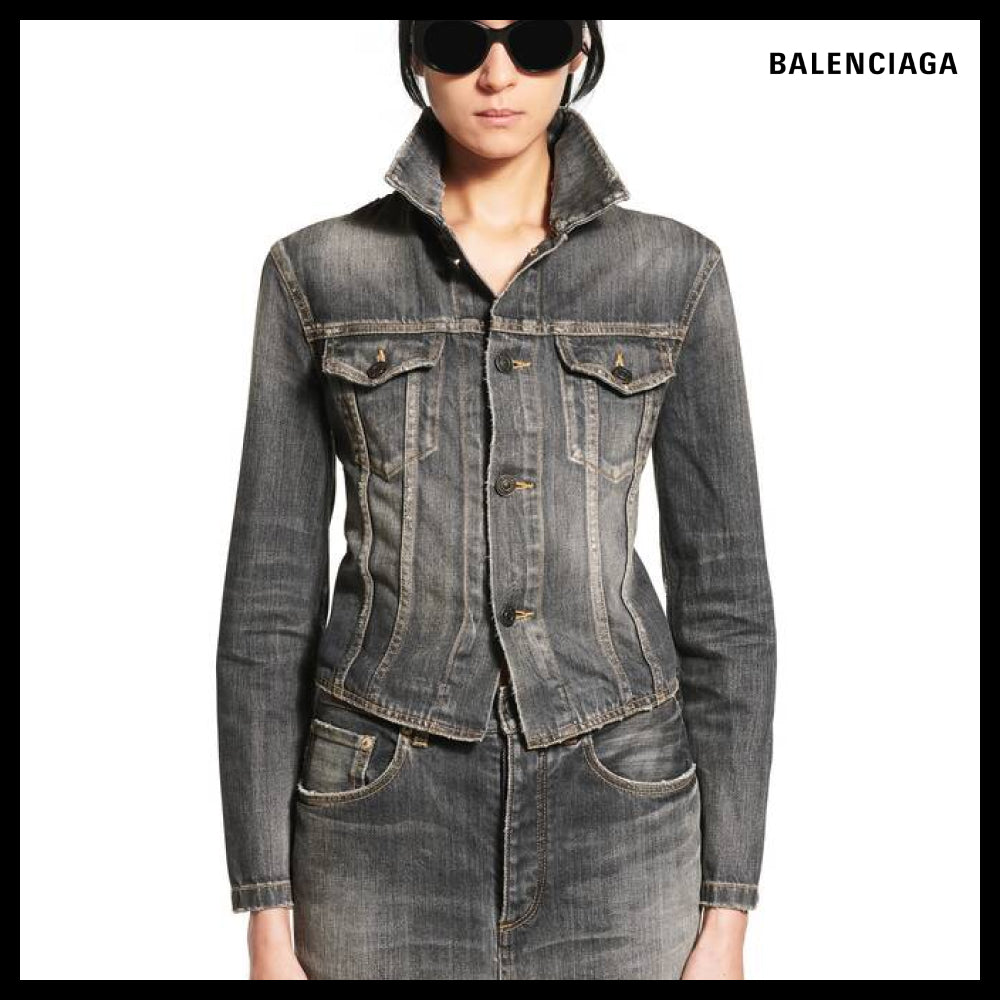 ★BALENCIAGAアウトレット セール ★LACE-UP JACKET