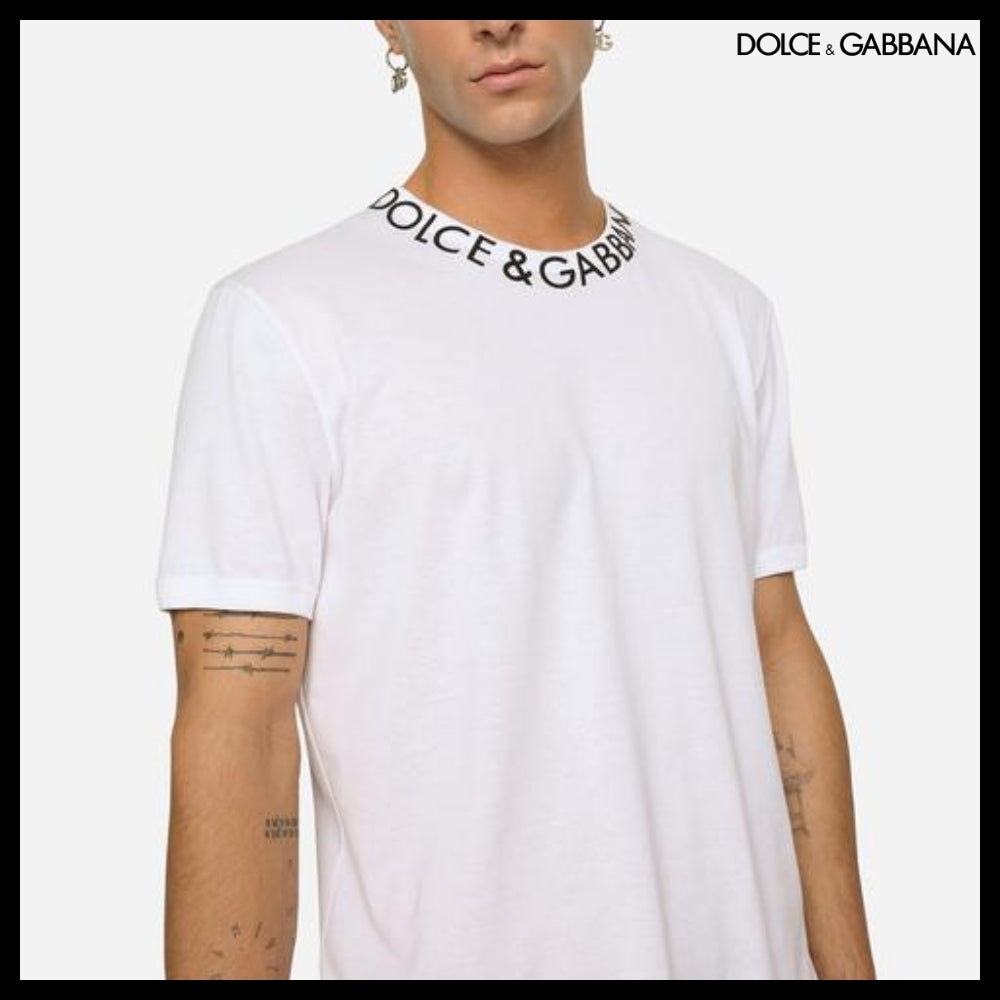 【Dolce&Gabbana】ROUND NECK T SHIRT DOLCE GABBANA
