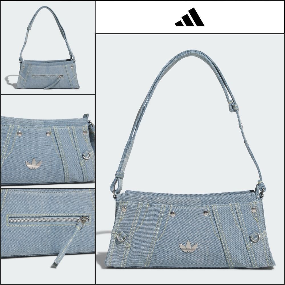 【adidas】D ショルダー バッグ ライトブルー