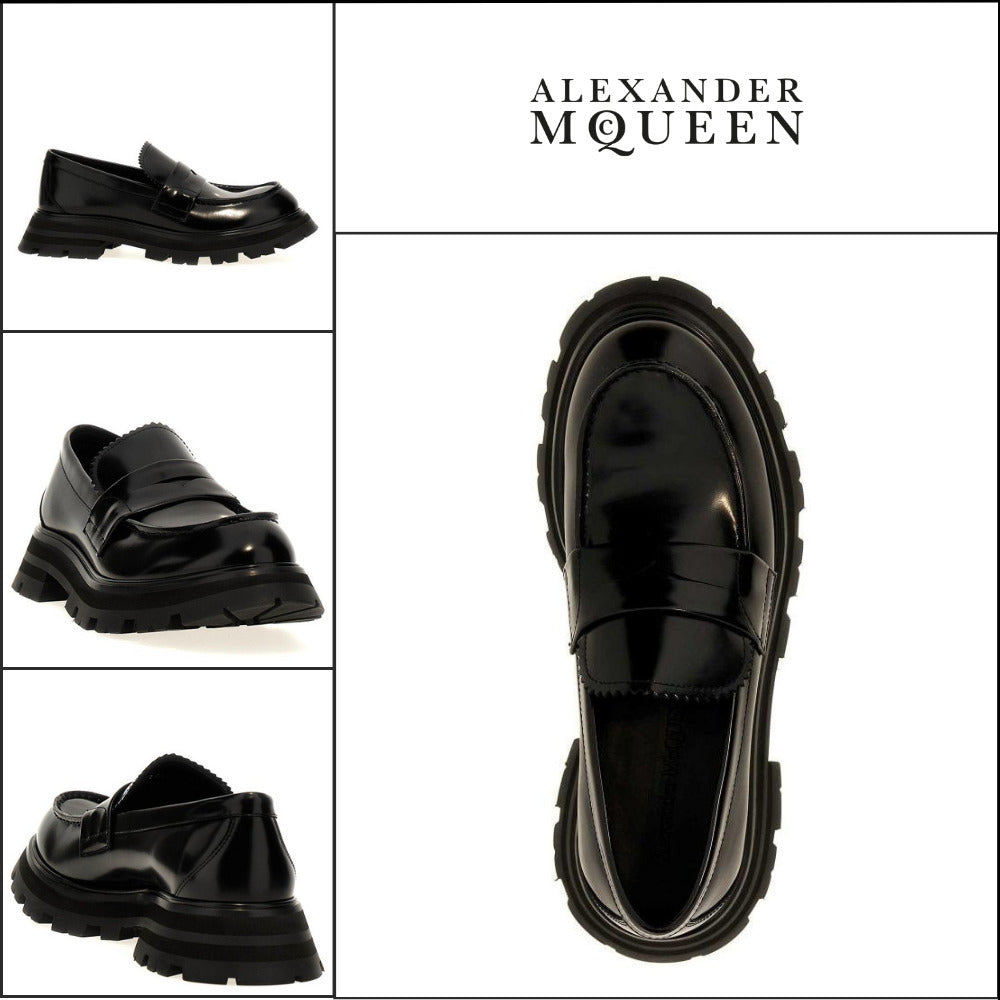 【Alexander Mcqueen】Wander Loafers Black