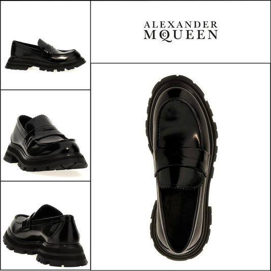 【Alexander Mcqueen】Wander Loafers Black