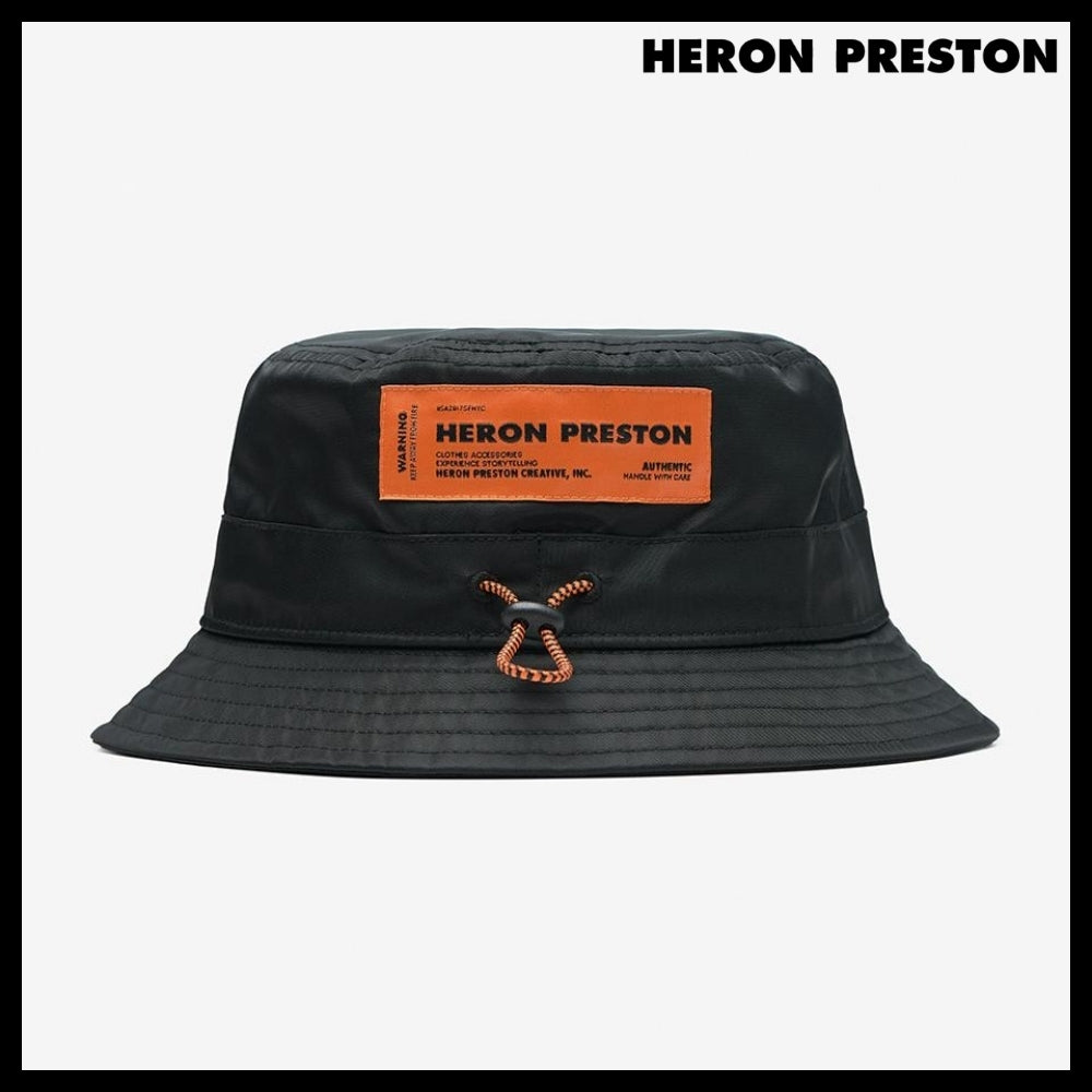 【HERON PRESTON】CTNMB バケットハット - ブラック